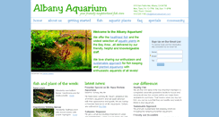 Desktop Screenshot of albanyaquarium.com